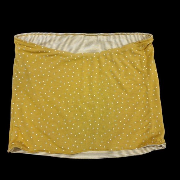 Yellow and white polka dot tube top - Picture 5 of 5